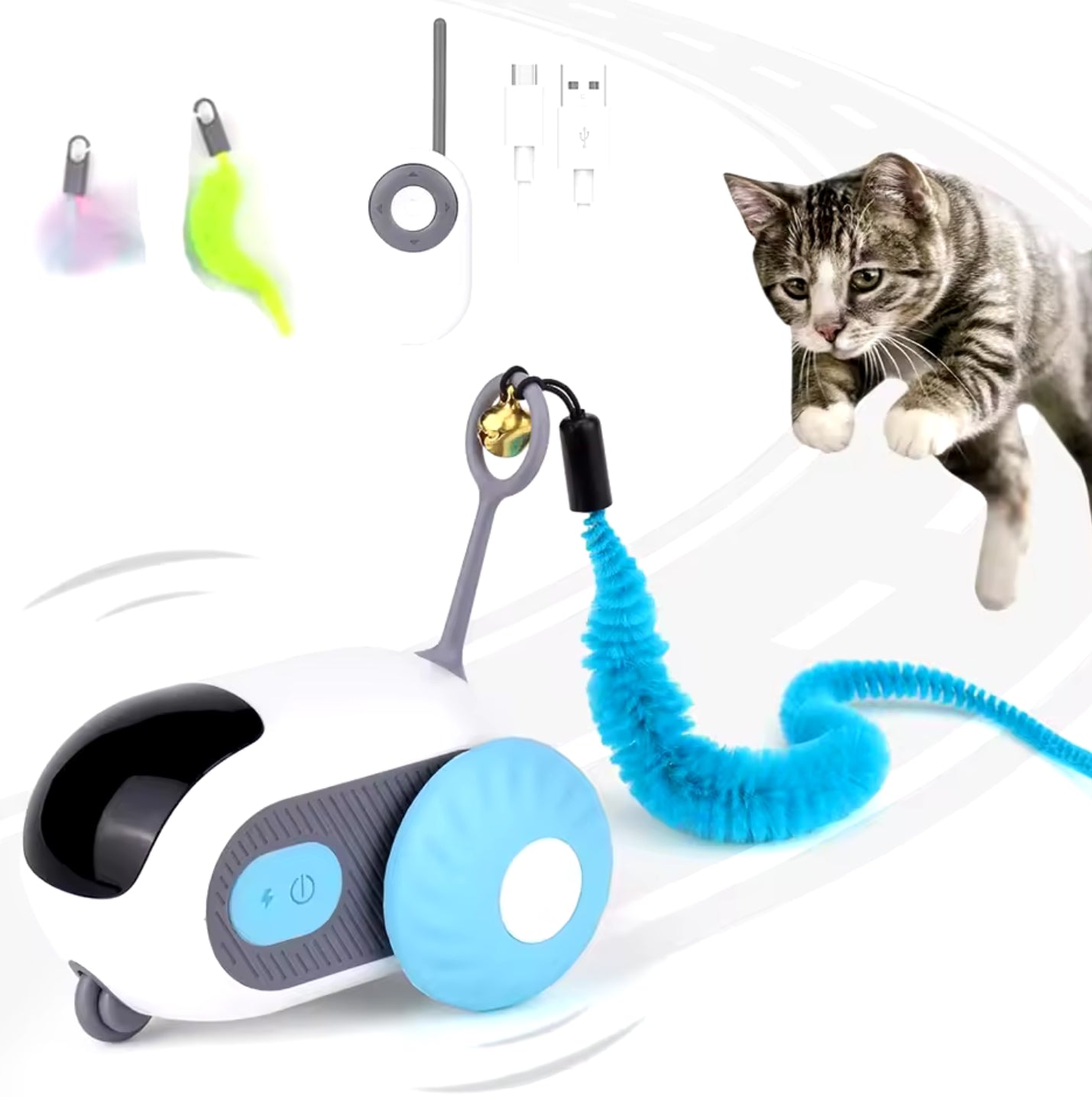 Jouet intelligent pour chat