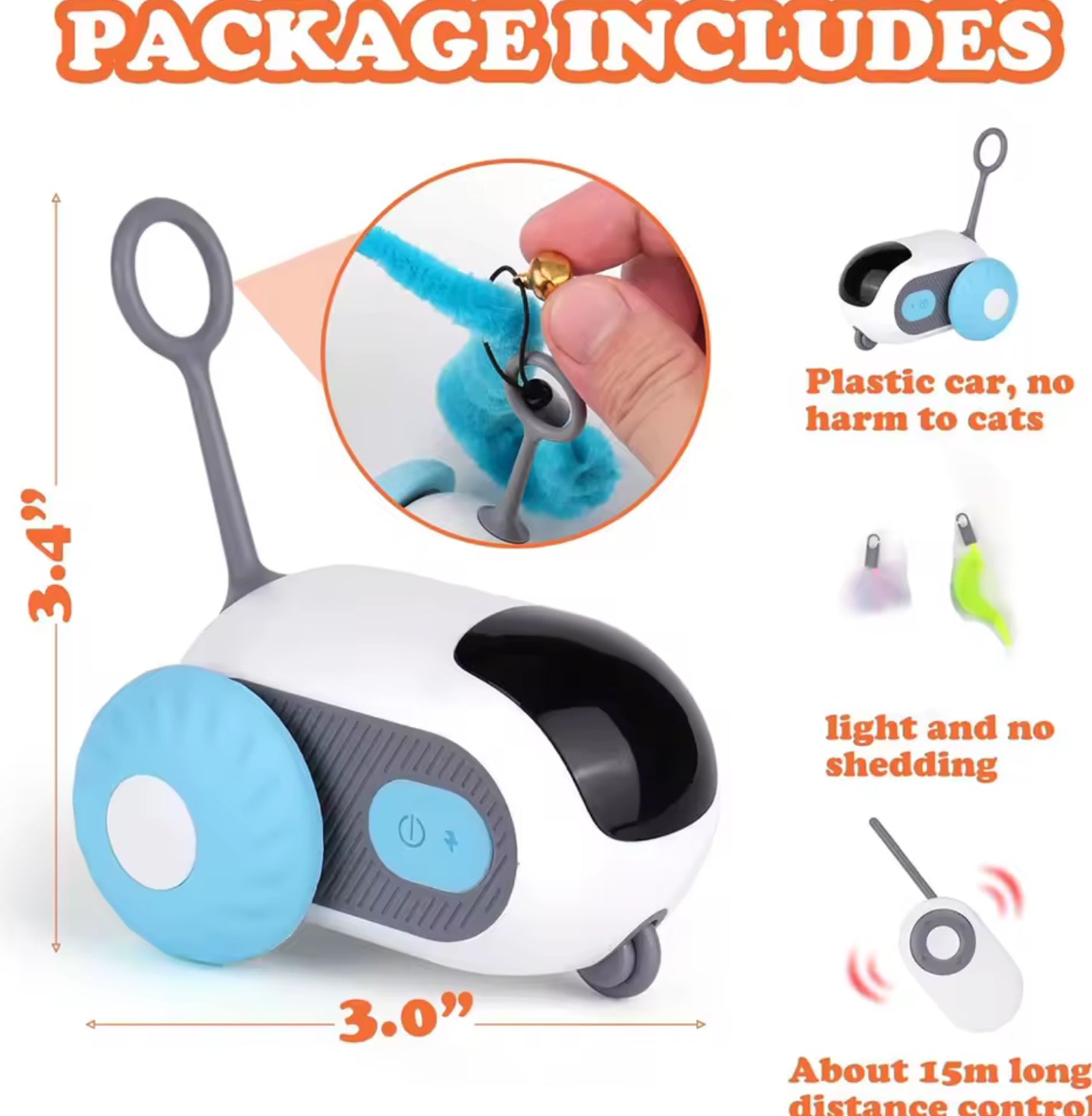 Jouet intelligent pour chat