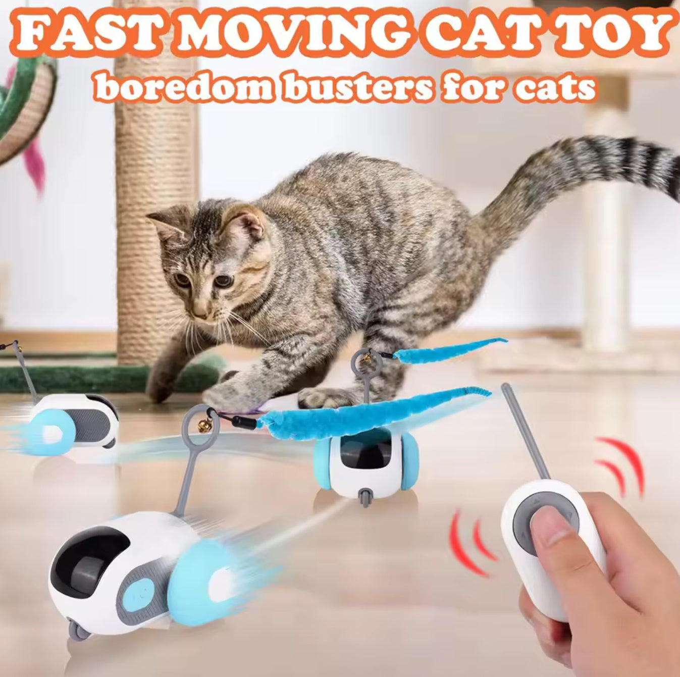 Jouet intelligent pour chat